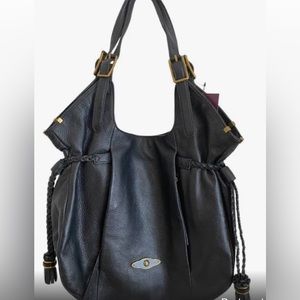 Like New - Elliott Lucca Large Sintra Black Leather Tote